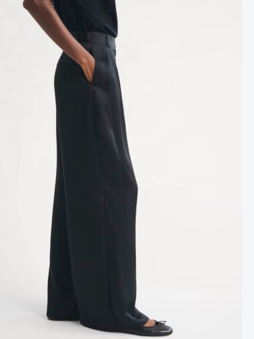 Abercrombie & fitch satin tailored pants size 26/2